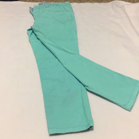 Turquoise work pants - Picture 1 of 4